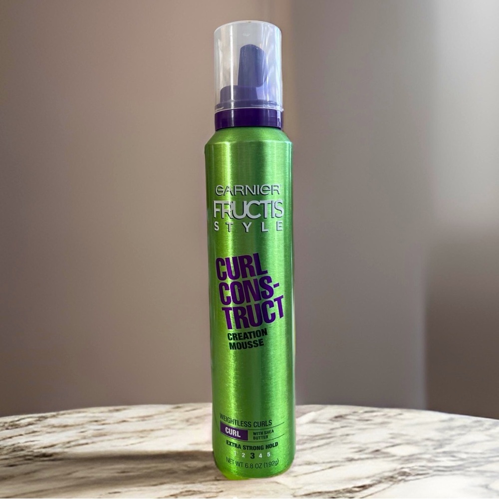 Garnier Fructis Style Curl Construct Creation Nourishing Mousse 6.8oz NEW Unopen
